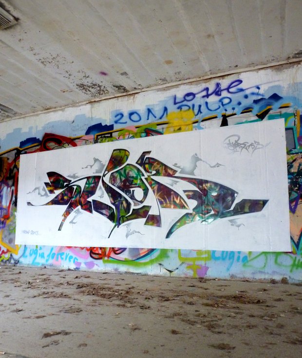 Graffiti Wall in Frankfurt (Oder) - Photo by spoare153 - spoare153, spor, new (2013)
