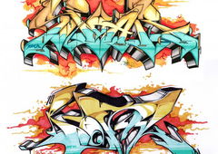 Graffiti Sketch - Photo by spoare153 - spoare153, pork, exchange (2013)