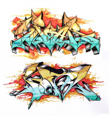 Graffiti Sketch - Photo by spoare153 - spoare153, pork, exchange (2013)