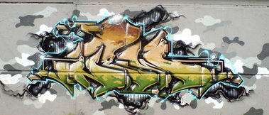 Graffiti Wall in Frankfurt (Oder) - Photo by spoare153 - spoare153, spoa, new (2009)