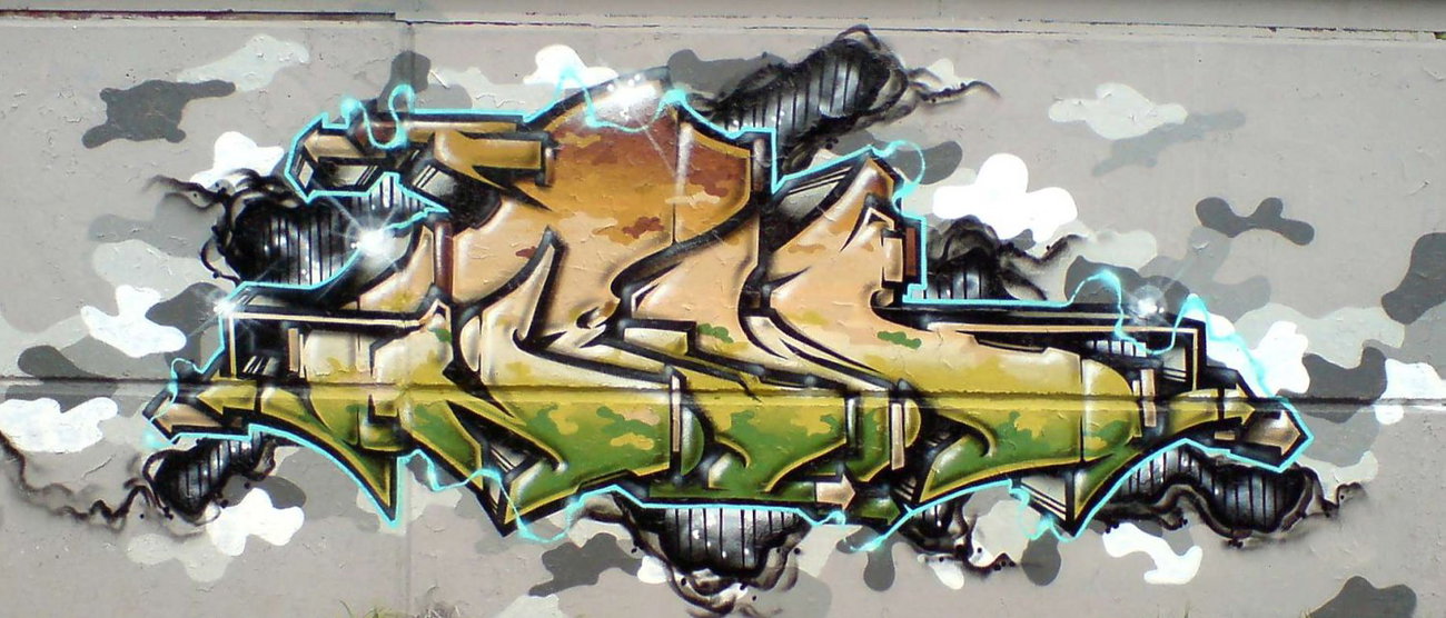 Graffiti Wall in Frankfurt (Oder) - Photo by spoare153 - spoare153, spoa, new (2009)