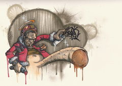 Graffiti Sketch - Photo by spoare153 - spoare153, penis, spoa (2011)