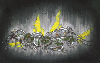 Graffiti Sketch - Photo by spoare153 - spoare, spoare153, bam (2011)
