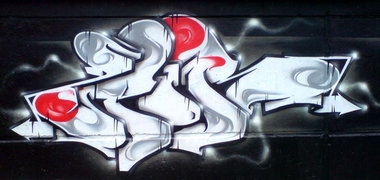 Graffiti Wall in Frankfurt (Oder) - Photo by spoare153 - zpor, spoare153, spoare (2009)