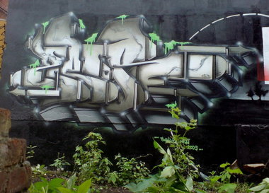 Graffiti Wall in Frankfurt (Oder) - Photo by spoare153 - zpor, spoare153, 153 (2009)