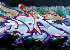 Graffiti Wall in Cottbus - Photo by spoare153 - spore, spoare153, new (2012)