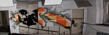 Graffiti Wall in Frankfurt (Oder) - Photo by spoare153 - spor, spoare153 (2011)
