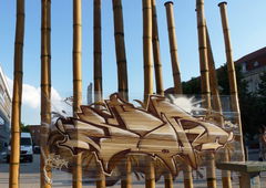 Graffiti Street Art in Frankfurt (Oder) - Photo by spoare153 - sbor, folie, stretch (2013)