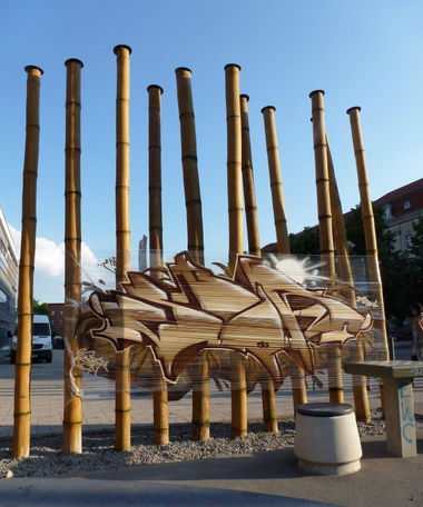 Graffiti Street Art in Frankfurt (Oder) - Photo by spoare153 - sbor, folie, stretch (2013)