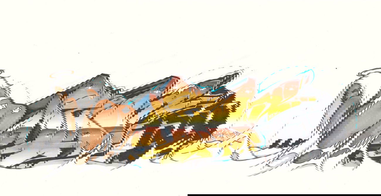 Graffiti Sketch in Frankfurt (Oder) - Photo by spoare153 - new, spoare, 153 (2009)