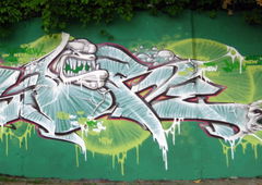 Graffiti Wall in Frankfurt (Oder) - Photo by spoare153 - sbore, 153, new (2011)