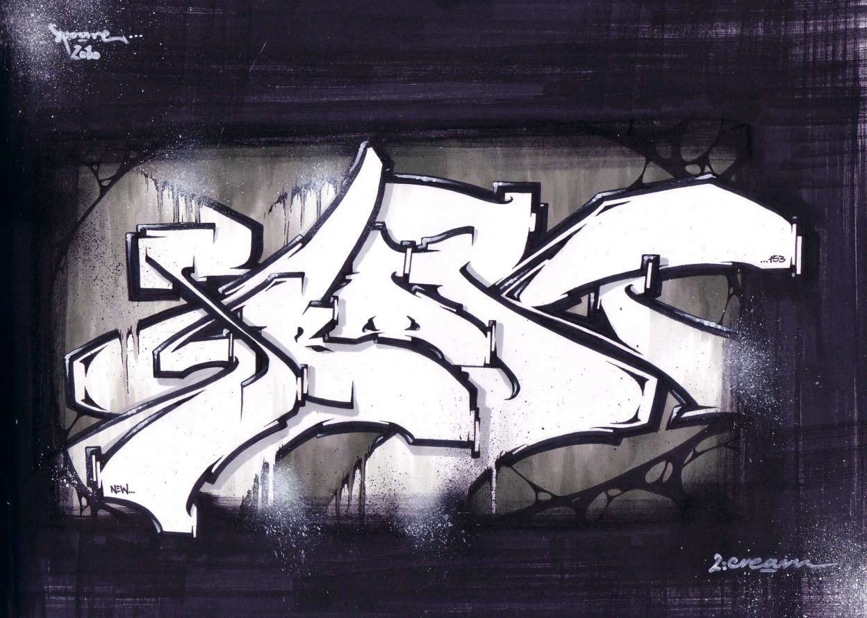 Graffiti Sketch in Frankfurt (Oder) - Photo by spoare153 - sbor, spoare153, new (2010)