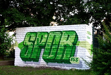 Graffiti Wall in Frankfurt (Oder) - Photo by spoare153 - spor, 153, new (2013)