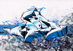 Graffiti Sketch in Frankfurt (Oder) - Photo by spoare153 - zpor, spoare153, new (2014)