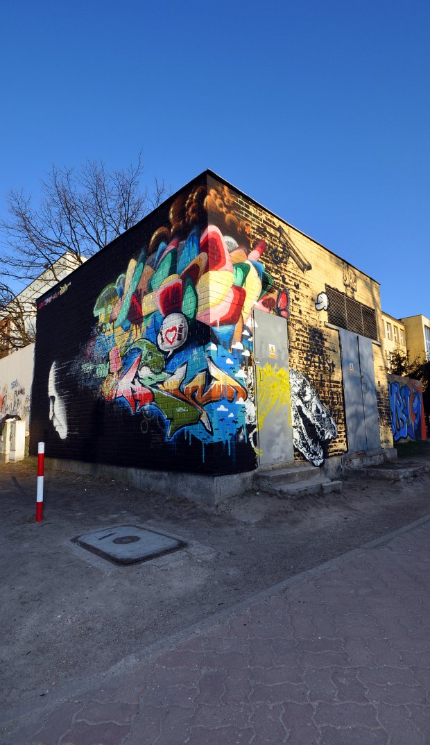 Graffiti Wall in Warsaw - Photo by spoare153 - spoare, wel91, ludik (2012)