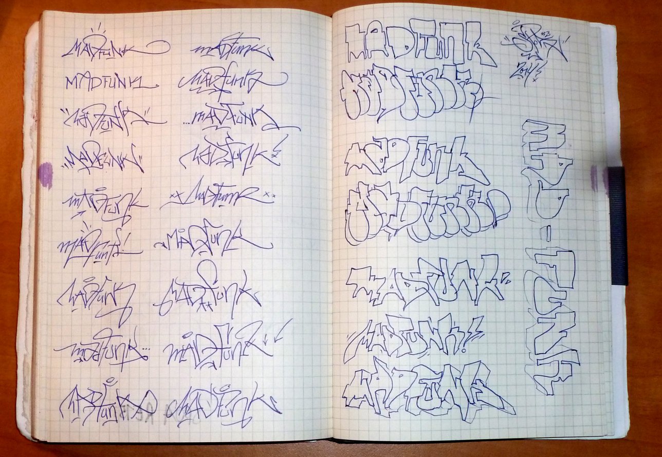 Graffiti Sketch - Photo by spoare153 - study, spoare, 153 (2014)