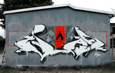 Graffiti Wall in Bremen - Photo by spoare153 - spoare153, zpoar, new (2013)