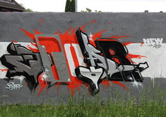 Graffiti Wall in Bremen - Photo by spoare153 - spoare153, spoar, new (2013)