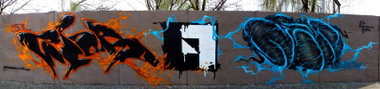 Graffiti Wall in Slubice - Photo by spoare153 - 69exchanges, spoare153, new (2013)