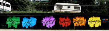 Graffiti Wall in Frankfurt (Oder) - Photo by spoare153 - spoare153, s, new (2013)