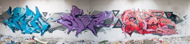 Graffiti Wall in Frankfurt (Oder) - Photo by spoare153 - new, spoare, riot (2014)