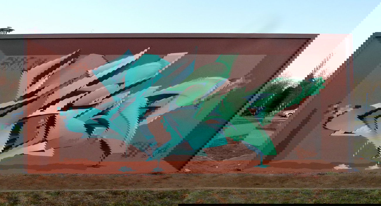 Graffiti Wall in Petershagen-Eggersdorf - Photo by spoare153 - spoare153, skenar73, new (2014)