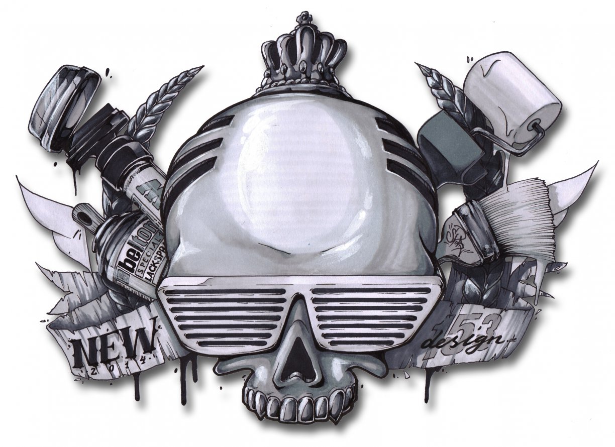 Graffiti Sketch - Photo by spoare153 - 153design, spoare, 153 (2014)