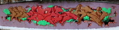Graffiti Wall in Frankfurt (Oder) - Photo by spoare153 - ise, spoare, new (2013)