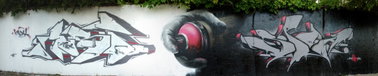 Graffiti Wall in Frankfurt (Oder) - Photo by spoare153 - mist, spoare, spoa (2013)