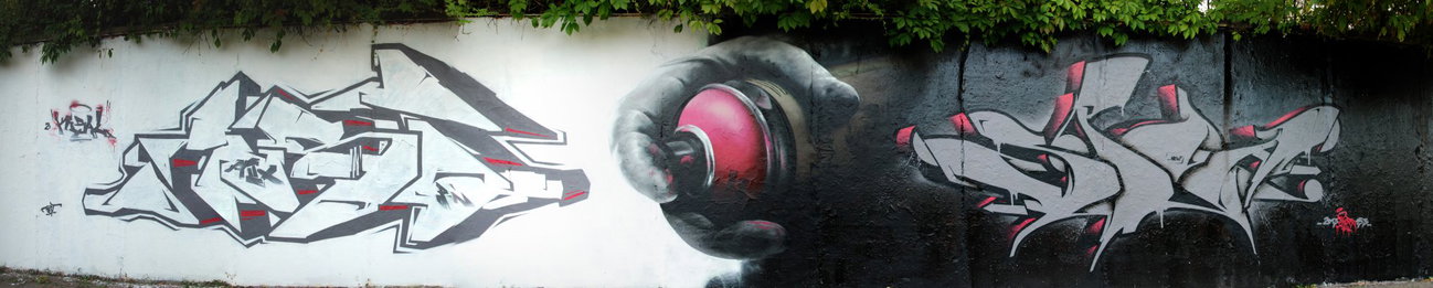 Graffiti Wall in Frankfurt (Oder) - Photo by spoare153 - mist, spoare, spoa (2013)