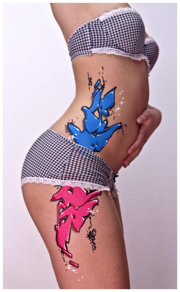 Graffiti Artwork - Photo by spoare153 - 52bodies, spoare153, 52 (2012)