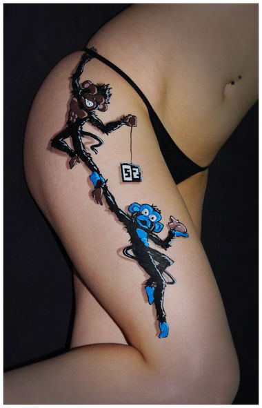 Graffiti Artwork - Photo by spoare153 - 52bodies, spoare153, 52 (2012)