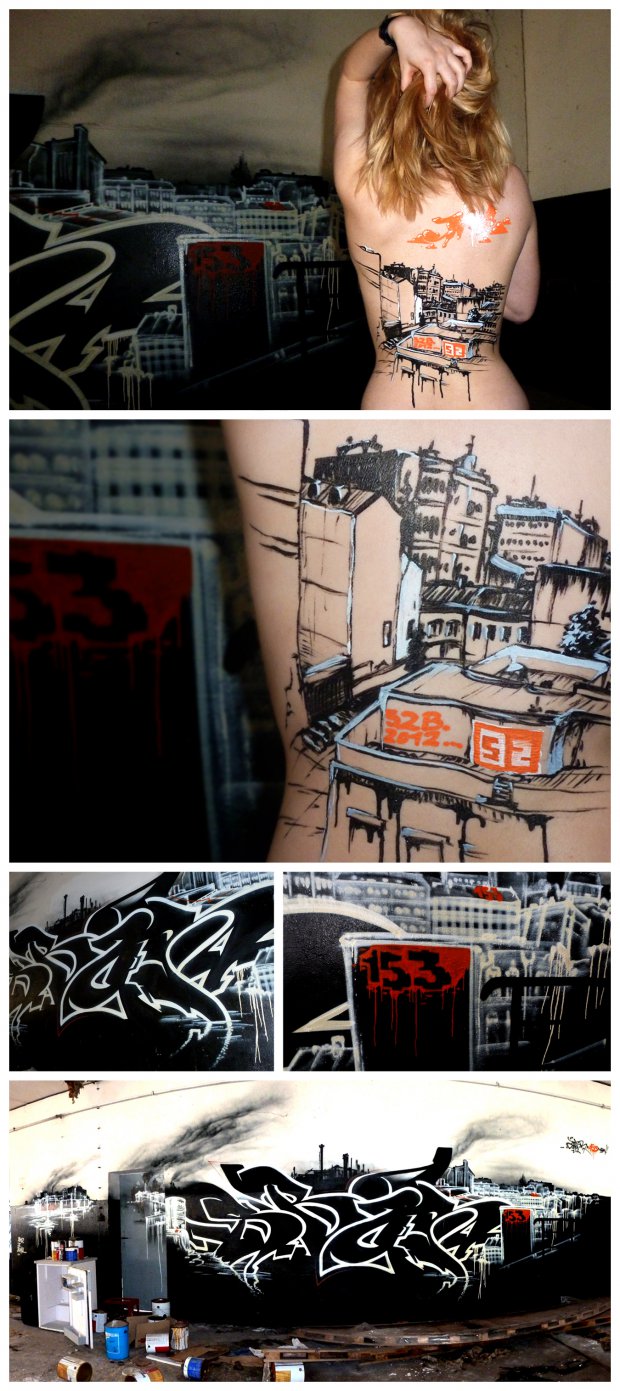 Graffiti Wall - Photo by spoare153 - 52bodies, spoare153, 153 (2012)