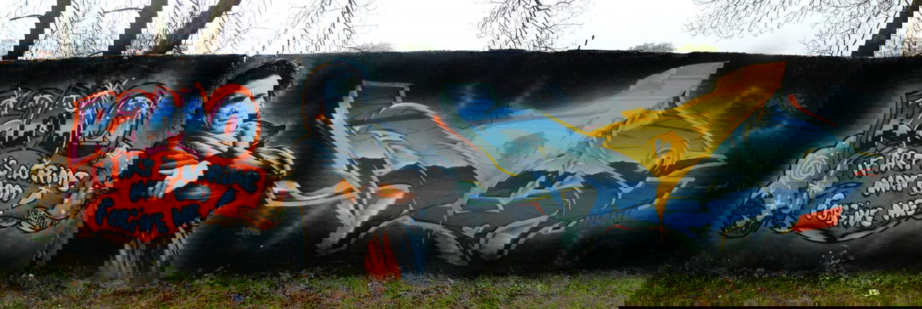 Graffiti Wall in Zwickau - Photo by spoare153 - zone, spoa, spoare153 (2014)