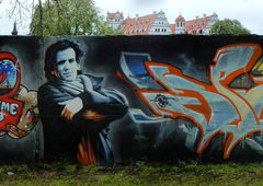 Graffiti Wall in Zwickau - Photo by spoare153 - zone56, spoare153, zone (2014)
