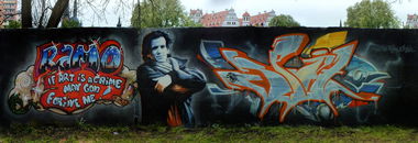 Graffiti Wall in Zwickau - Photo by spoare153 - zone56, spoare153, zone (2014)