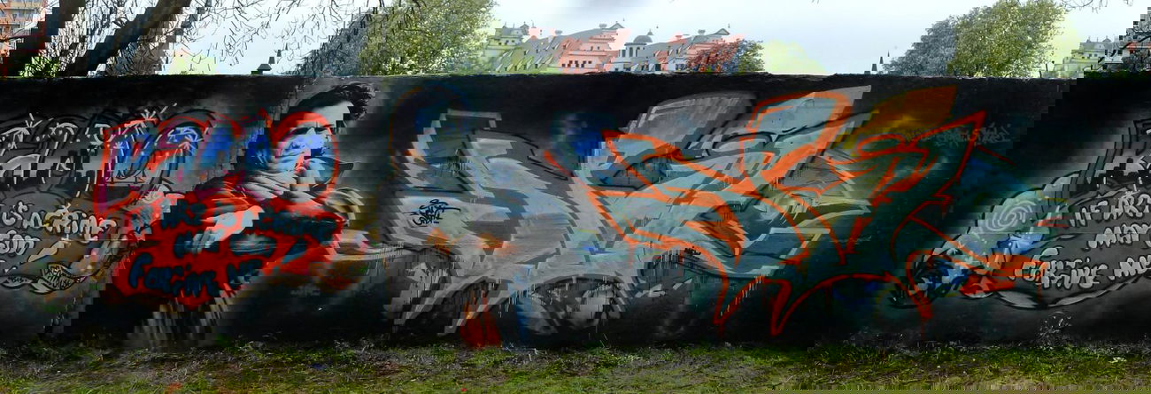 Graffiti Wall in Zwickau - Photo by spoare153 - zone56, spoare153, zone (2014)