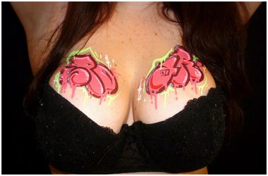 Graffiti Artwork in Berlin - Photo by spoare153 - 52bodies, spoare153, 153 (2012)