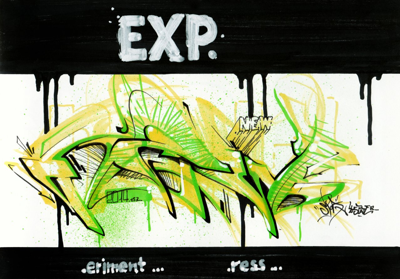 Graffiti Sketch - Photo by spoare153 - new, spoare153, 153 (2014)