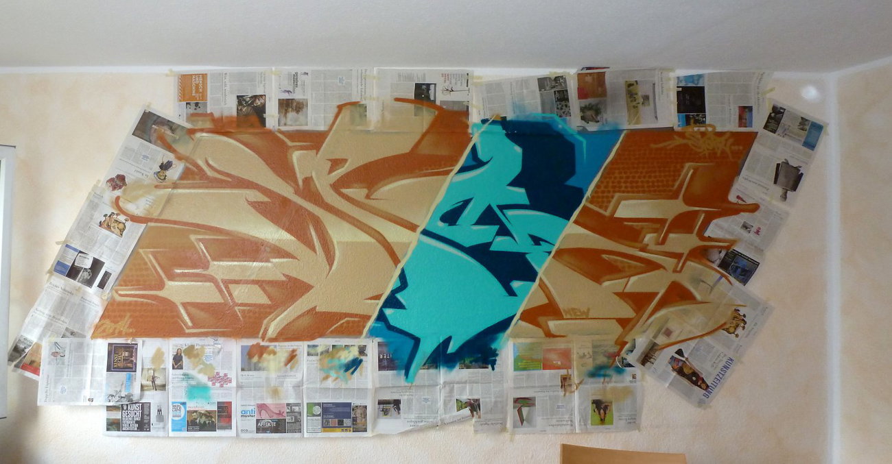 Graffiti Wall - Photo by spoare153 - spoare153, new, spor (2014)