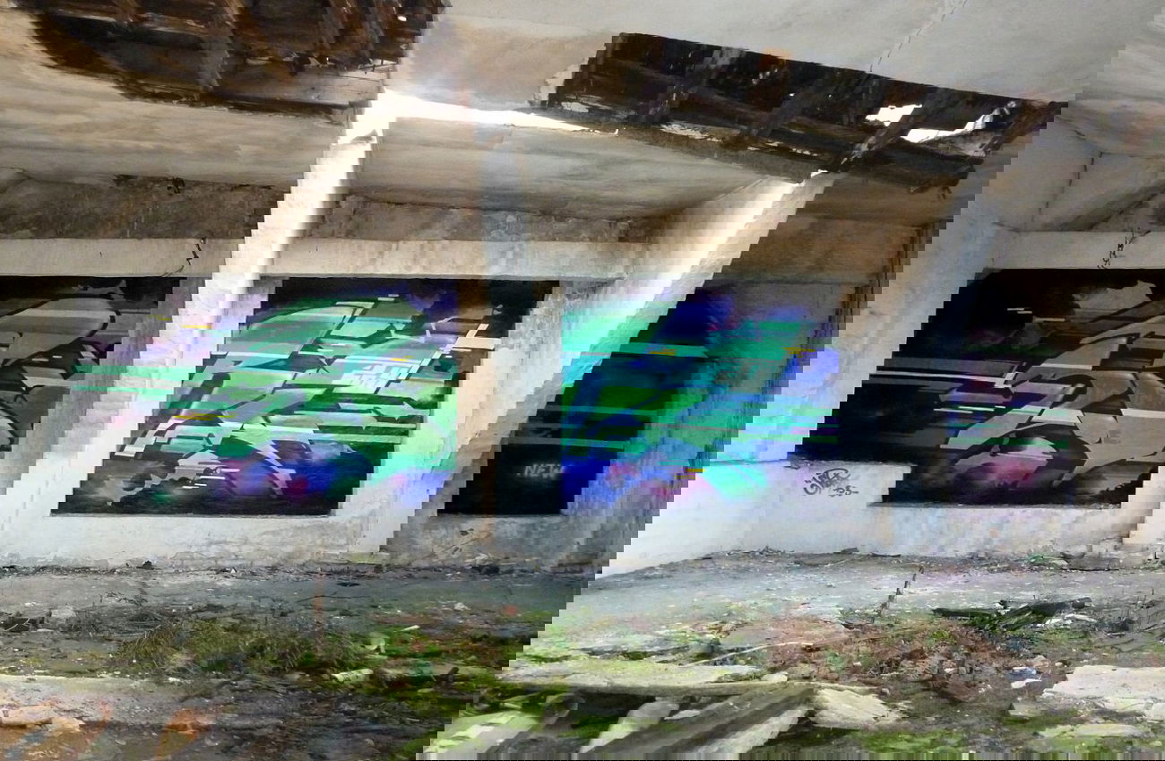 Graffiti Wall in Frankfurt (Oder) - Photo by spoare153 - spoare, 153, spore (2014)