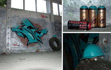 Graffiti Wall in Seelow - Photo by spoare153 - new, spoare153, spoa (2014)