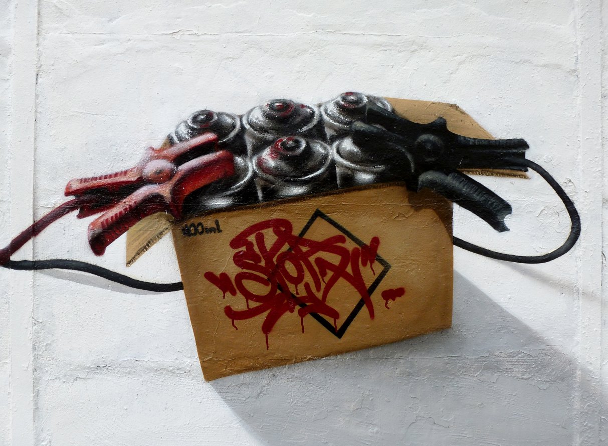 Graffiti Wall in Slubice - Photo by spoare153 - detail, spoare153, spoa (2013)