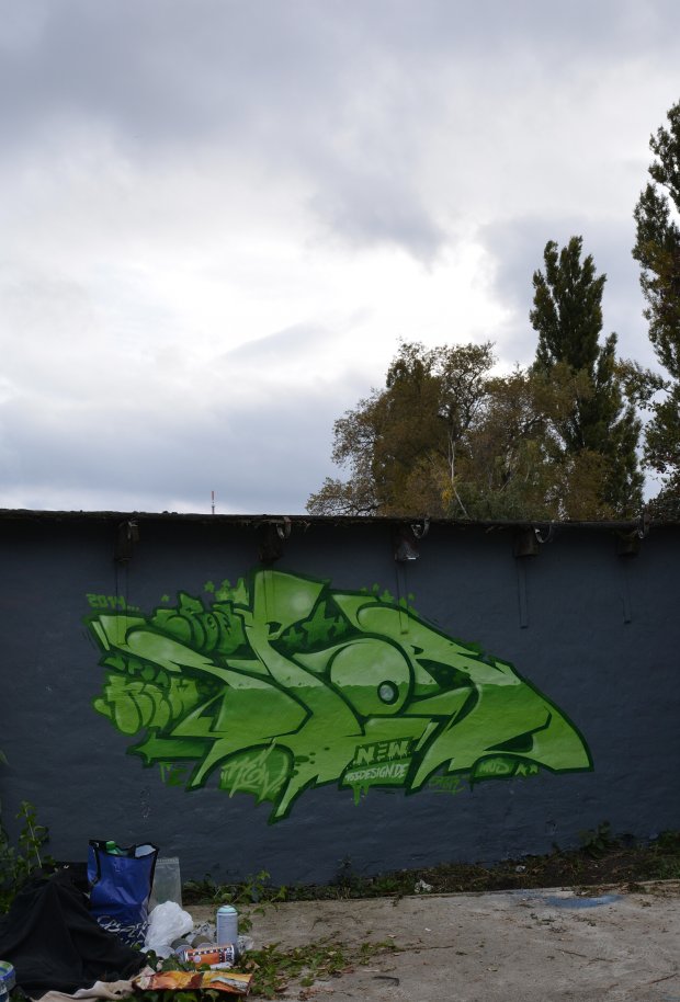 Graffiti Wall in Magdeburg - Photo by spoare153 - spor, spoare153, 153 (2014)