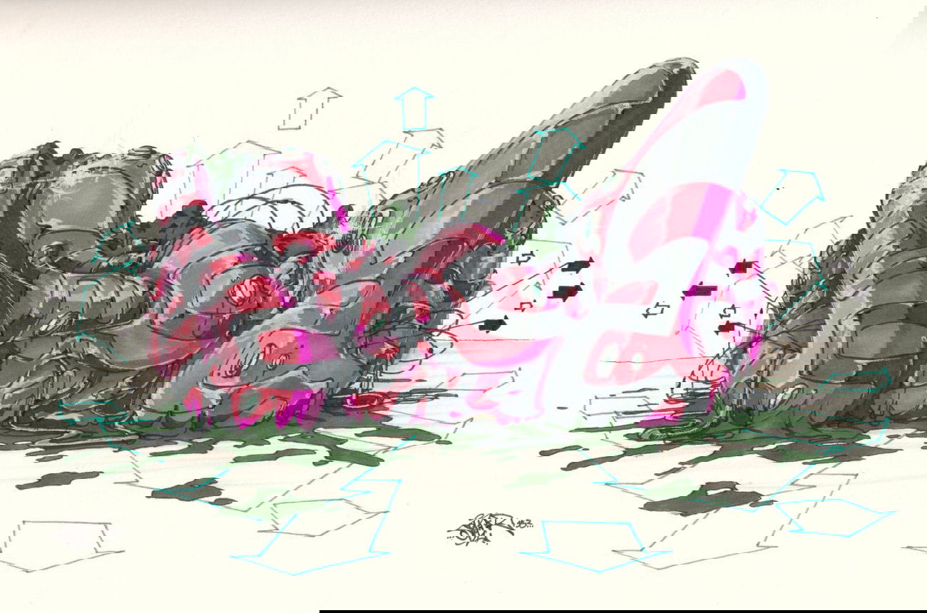 Graffiti Sketch - Photo by spoare153 - new, spoare, 153 (2011)