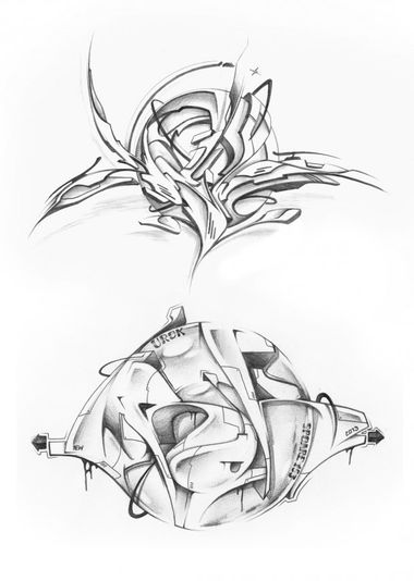 Graffiti Sketch - Photo by spoare153 - exchange, 69exchanges, spoare153 (2013)