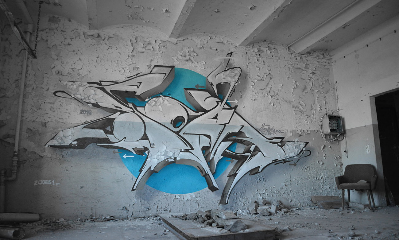 Graffiti Wall - Photo by spoare153 - spoar, spoare153, 153 (2016)