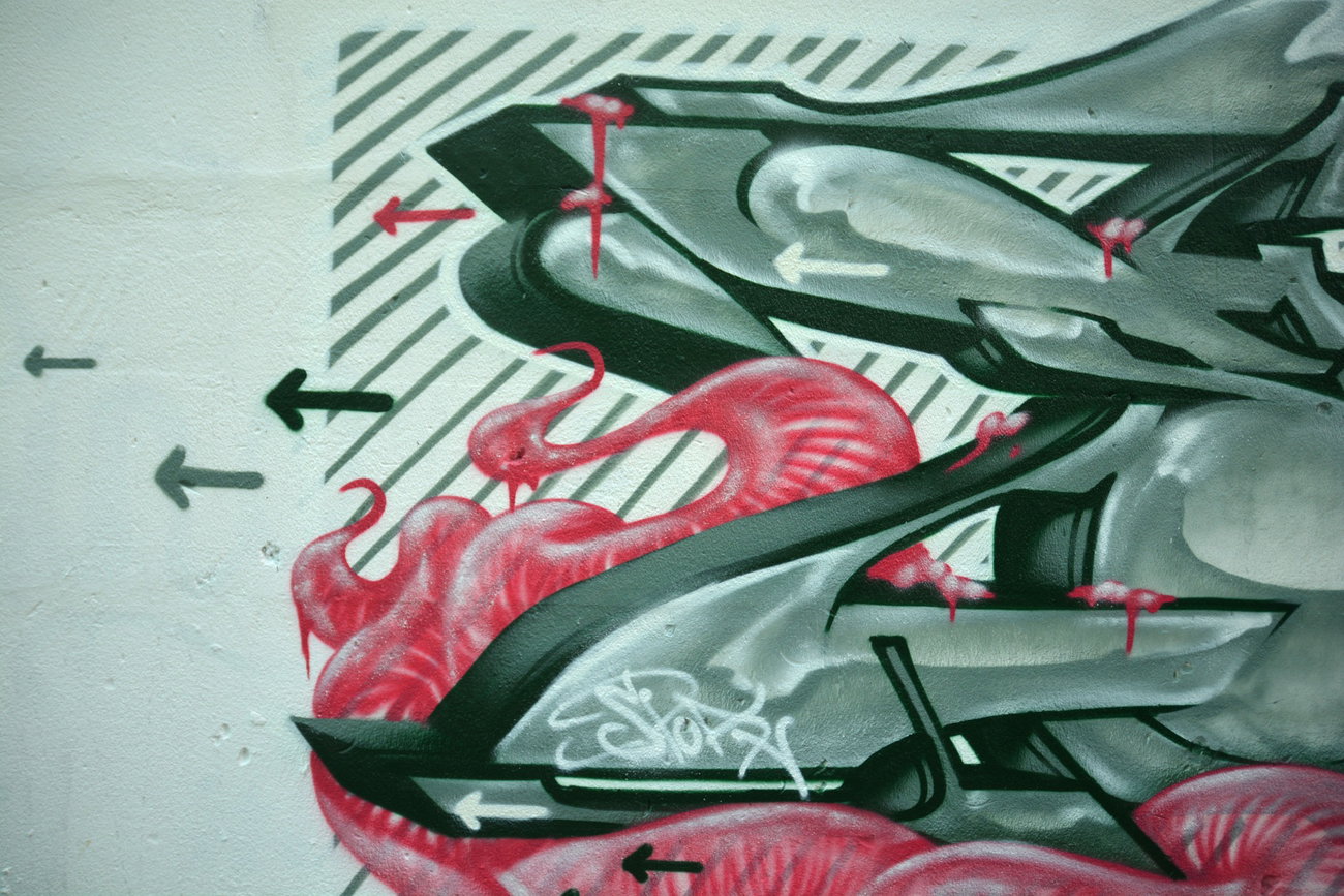 Graffiti Wall - Photo by spoare153 (2016)