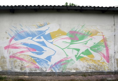 Graffiti Wall - Photo by spoare153 (2015)