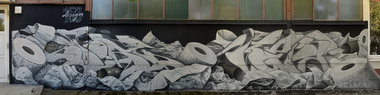 Graffiti Wall - Photo by spoare153 - spoa, spoare153, joes (2016)